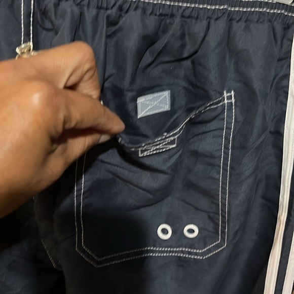 New with tags HODO SPORTS / swim trunks with liner size medium navy blue - Picture 9 of 9